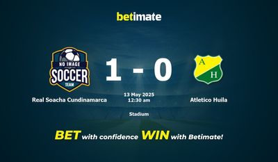 Real Soacha Cundinamarca vs Atletico Huila Prediction, Odds & Betting Tips 05/13/2025