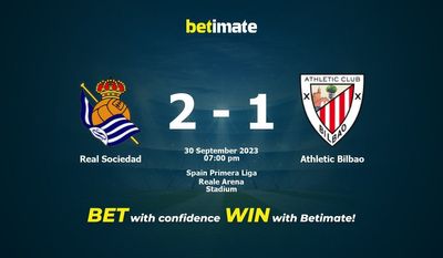 Real Sociedad vs Athletic Bilbao Prediction, Odds & Betting Tips 09/30/2023