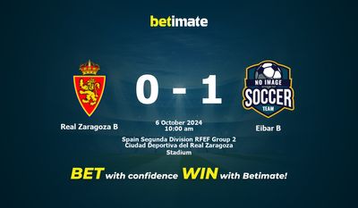 Real Zaragoza B vs Eibar B Prediction, Odds & Betting Tips 10/06/2024