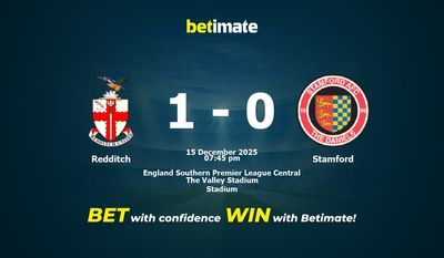 Redditch vs Stamford Prediction, Odds & Betting Tips 12/15/2025