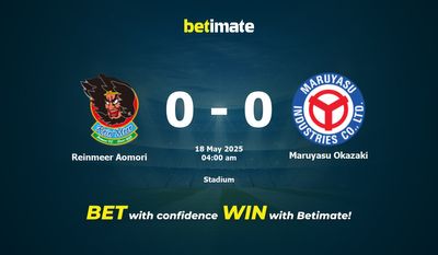 Reinmeer Aomori vs Maruyasu Okazaki Prediction, Odds & Betting Tips 05/18/2025