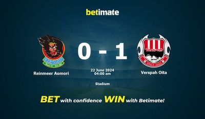 Reinmeer Aomori vs Verspah Oita Prediction, Odds & Betting Tips 06/22/2024