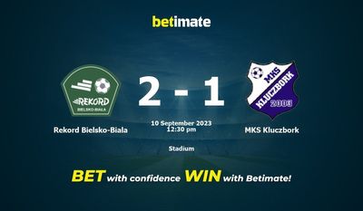 Rekord Bielsko-Biala vs MKS Kluczbork Prediction, Odds & Betting Tips 09/10/2023