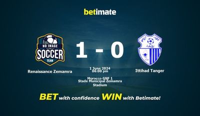 Renaissance Zemamra vs Ittihad Tanger Prediction, Odds & Betting Tips 06/01/2024