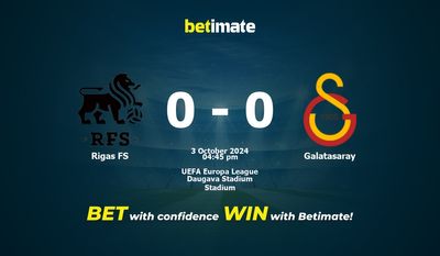 Pronostic Rigas FS vs Galatasaray, cotes et conseils de paris 10/03/2024