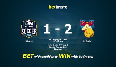 Rimini vs Gubbio التوقعات، الاحتمالات ونصائح الرهان 22/12/2023