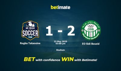 Rogba Tataouine vs EO Sidi Bouzid Prediction, Odds & Betting Tips 05/23/2025