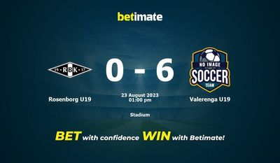 Rosenborg U19 vs Valerenga U19 Prediction, Odds & Betting Tips 08/23/2023