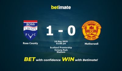 Ross County vs Motherwell Prediction, Odds & Betting Tips 05/18/2025