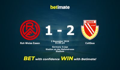 Rot-Weiss Essen vs Cottbus Prediction, Odds & Betting Tips 11/02/2024