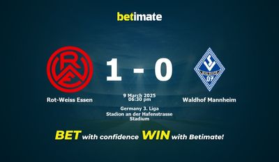 Rot-Weiss Essen vs Waldhof Mannheim Prediction, Odds & Betting Tips 03/09/2025