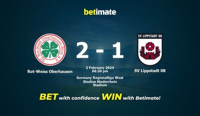 Rot-Weiss Oberhausen vs SV Lippstadt 08 Prediction, Odds & Betting Tips 02/02/2024