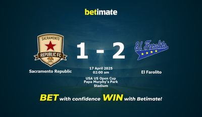 Sacramento Republic vs El Farolito Prediction, Odds & Betting Tips 04/17/2025