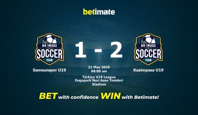 Samsunspor U19 vs Kasimpasa U19 Prediction, Odds & Betting Tips 05/21/2025