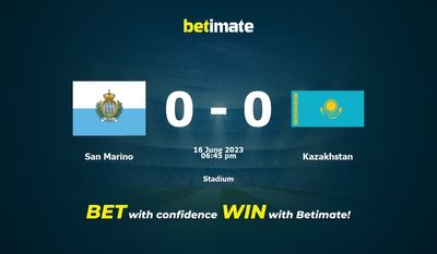 San Marino vs Kazakhstan Prediction, Odds & Betting Tips 06/16/2023