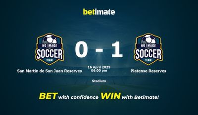 San Martin de San Juan Reserves vs Platense Reserves Prediction, Odds & Betting Tips 04/16/2025