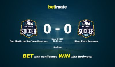 San Martin de San Juan Reserves vs River Plate Reserves Prediction, Odds & Betting Tips 04/03/2025
