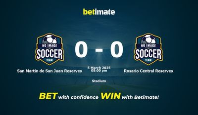 San Martin de San Juan Reserves vs Rosario Central Reserves Prediction, Odds & Betting Tips 03/05/2025