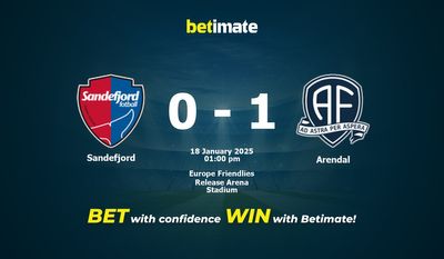 Pronostici, quote e consigli di scommessa Sandejord vs Arendal 18/01/2025