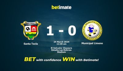 Santa Tecla vs Municipal Limeno Prediction, Odds & Betting Tips 03/24/2024