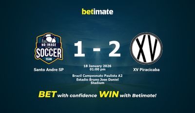 Santo Andre SP vs XV Piracicaba Prediction, Odds & Betting Tips 01/18/2026