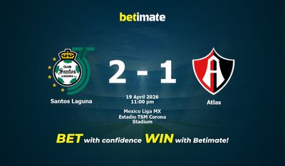 Santos Laguna vs Atlas Prediction, Odds & Betting Tips 04/19/2026