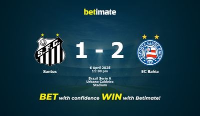 Santos vs EC Bahia Prediction, Odds & Betting Tips 04/06/2025