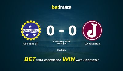 Sao Jose SP vs CA Juventus 预测、赔率和投注技巧 02/07/2024