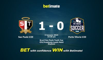 Sao Paulo U20 vs Porto Vitoria U20 التوقعات، الصعاب ونصائح الرهان 01/03/2024