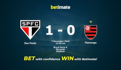 Sao Paulo vs Flamengo Prediction, Odds & Betting Tips 12/07/2023