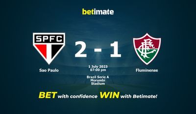 Sao Paulo vs Fluminense Prediction, Odds & Betting Tips 07/01/2023