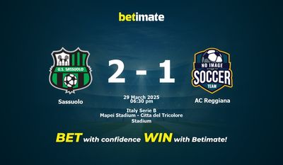 Sassuolo vs AC Reggiana Prediction, Odds & Betting Tips 03/29/2025