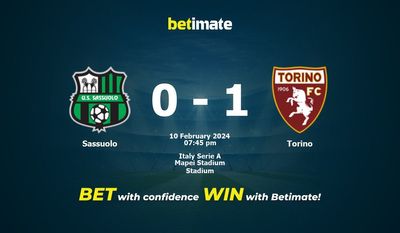Sassuolo vs Torino التوقعات، الاحتمالات ونصائح الرهان 10/02/2024