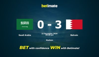 Pronóstico, probabilidades y consejos de apuestas para Arabia Saudita vs Bahréin 22/12/2024