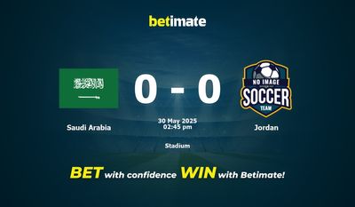 Saudi Arabia vs Jordan Prediction, Odds & Betting Tips 05/30/2025