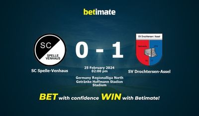 SC Spelle-Venhaus vs SV Drochtersen-Assel التوقعات، الصعاب ونصائح الرهان 25/02/2024