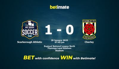 Прогнозы, коэффициенты и советы по ставкам на матч Scarborough Athletic — Chorley 28.01.2025