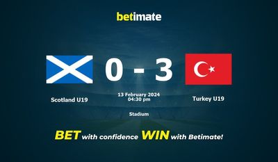 Scotland U19 vs Turkey U19 التوقعات، الصعاب ونصائح الرهان 13/02/2024