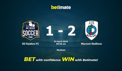 SD Raiders FC vs Marconi Stallions Prediction, Odds & Betting Tips 04/24/2024