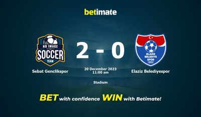 Sebat Genclikspor vs Elaziz Belediyespor 预测、赔率和投注技巧 12/20/2023