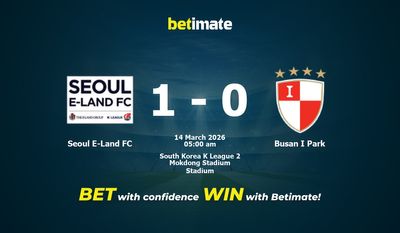 Seoul E-Land FC vs Busan I Park Prediction, Odds & Betting Tips 03/14/2026