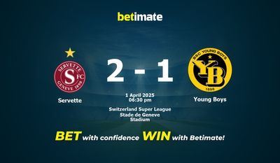 Servette vs Young Boys Prediction, Odds & Betting Tips 04/01/2025