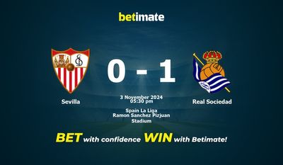 Prediksi, Peluang & Tips Taruhan Sevilla vs Real Sociedad 11/03/2024