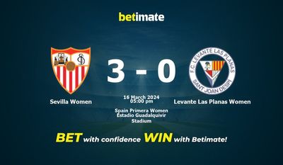 Sevilla Women vs Levante Las Planas Women Prediction, Odds & Betting Tips 03/16/2024