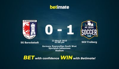 SG Barockstadt vs SGV Freiberg Prediction, Odds & Betting Tips 03/22/2025
