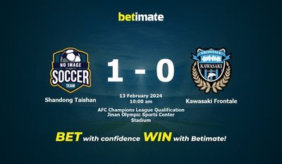 Shandong Taishan vs Kawasaki Frontale التوقعات، الاحتمالات ونصائح الرهان 13/02/2024