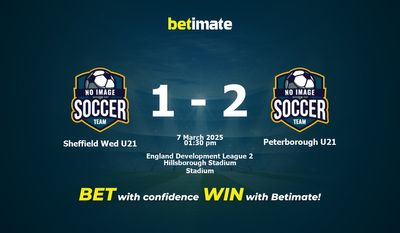 Sheffield Wed U21 vs Peterborough U21 Prediction, Odds & Betting Tips 03/07/2025