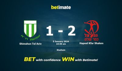 Shimshon Tel Aviv vs Hapoel Kfar Shalem 预测、赔率和投注技巧 01/05/2024