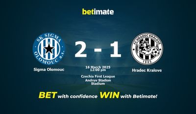 Sigma Olomouc vs Hradec Kralove Prediction, Odds & Betting Tips 03/16/2025