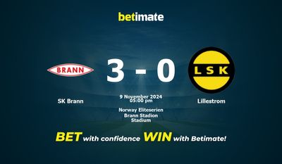 Pronostici, quote e consigli di scommessa SK Brann vs Lillestrom 09/11/2024